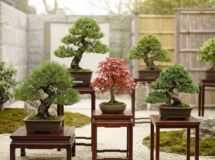 小马拉大车盆景艺术视频