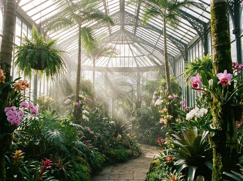 小马拉大车温室植物视频